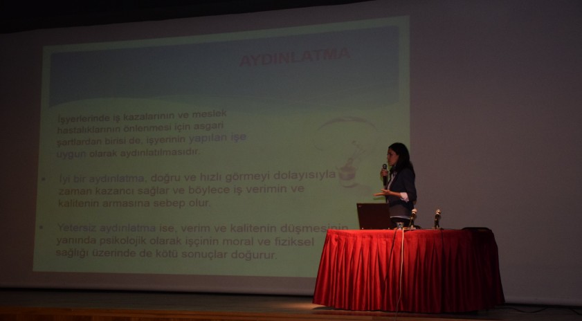 Anadolu Üniversitesi personeline "İş Sağlığı ve Güvenliği” eğitimi