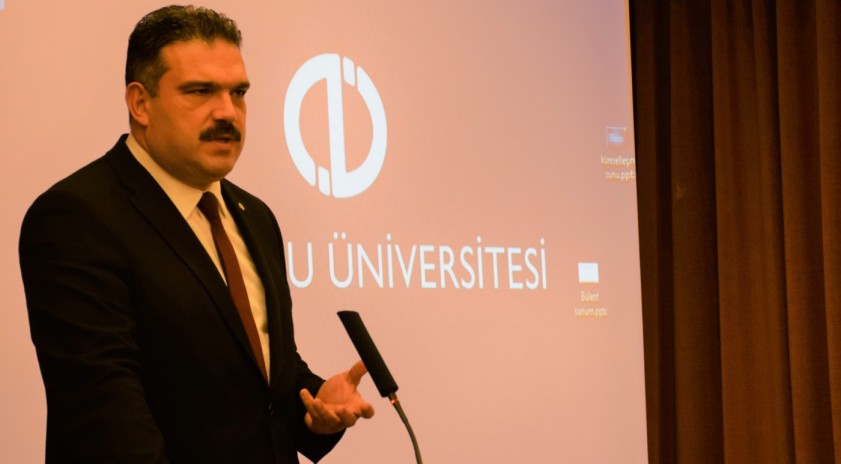 Rektörümüz Prof. Dr. Çomaklı'nın katılımıyla Sosyal Bilimler Enstitüsü Seminerleri başladı