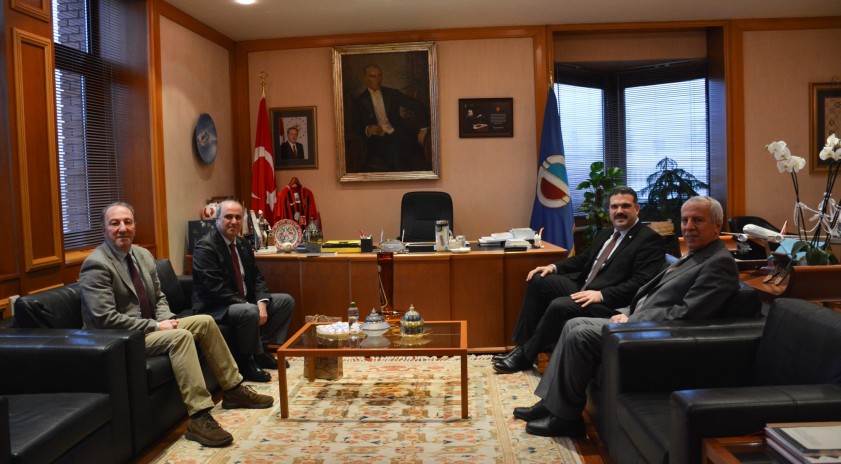 TEMA Vakfı Eskişehir İl Temsilcileri Rektörümüz Prof. Dr. Çomaklı’yı ziyaret etti