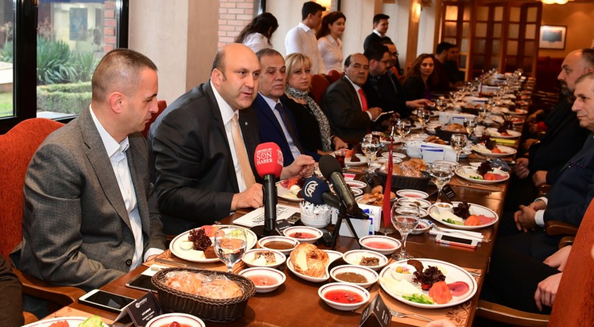 Anadolu Üniversitesi basın temsilcilerini ağırladı