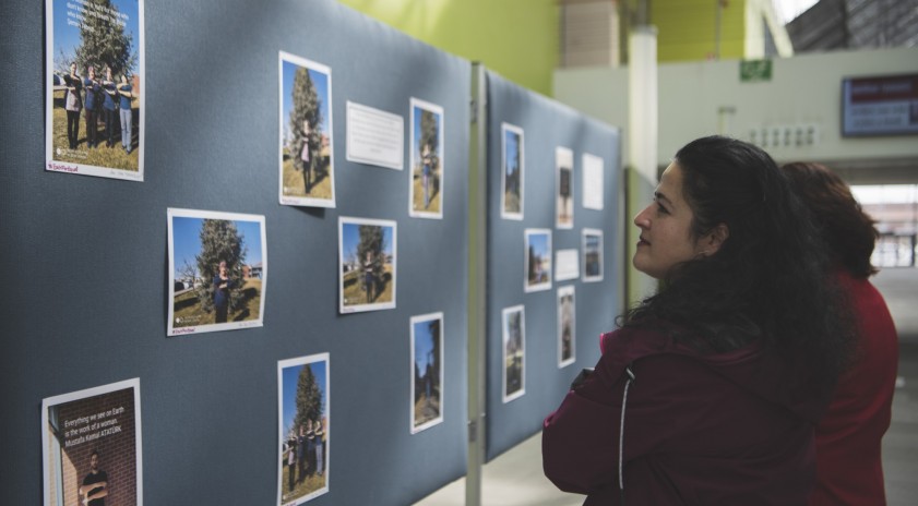 Yabancı Diller Yüksekokulu öğrencilerinden 8 Mart Dünya Kadınlar Gününe özel fotoğraf sergisi