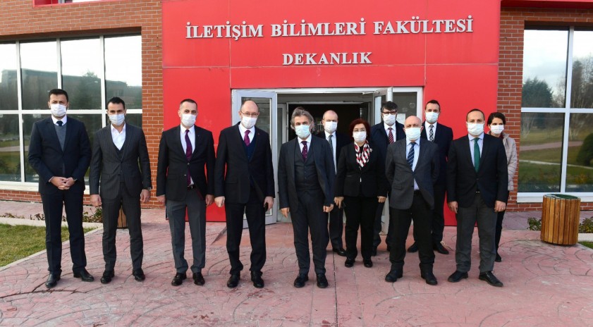 Bakan Yardımcısı Demircan, Rektör Erdal’ı ziyaret etti