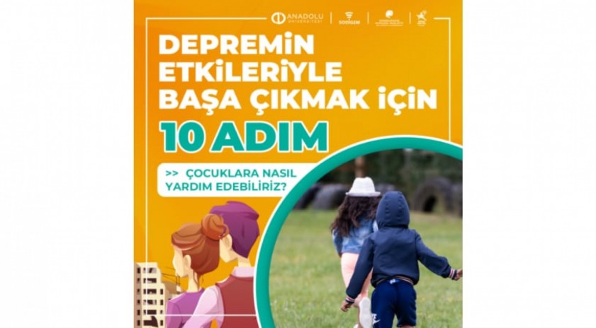 Çocukların depremin etkileriyle başa çıkabilmesi için SODİGEM ve Paoletti Vakfı iş birliğiyle hazırlanan rehber yayınlandı