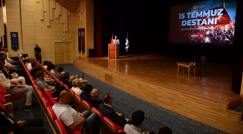 15 Temmuz Kahramanları Üniversitemizde anıldı