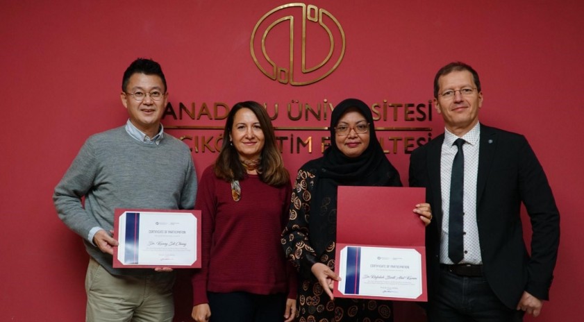 Anadolu Üniversitesi Açıköğretim Sistemi uluslararası araştırmacıları ağırlamaya devam ediyor