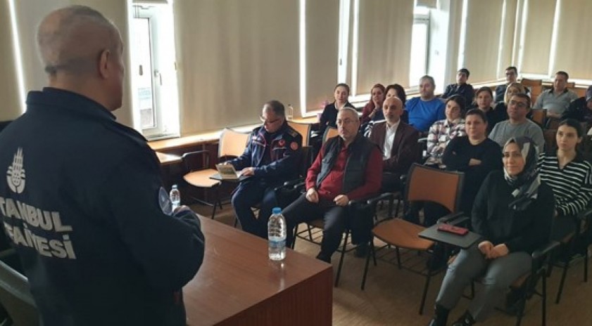 Anadolu Üniversitesi İstanbul personeli yangın güvenlik eğitimi aldı