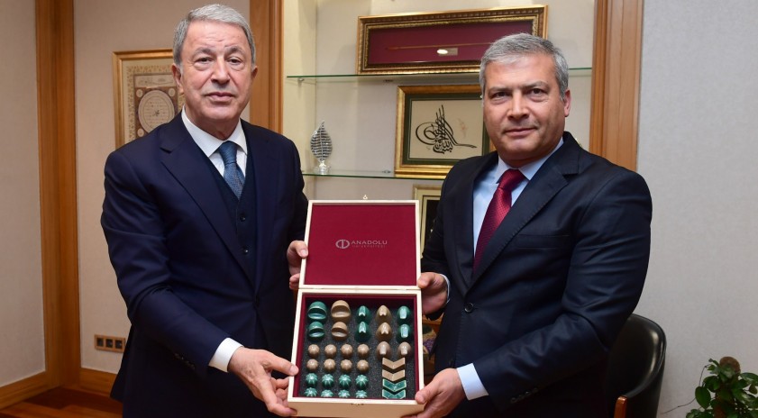 TBMM Milli Savunma Komisyonu Başkanı Akar’dan Anadolu Üniversitesine Ziyaret