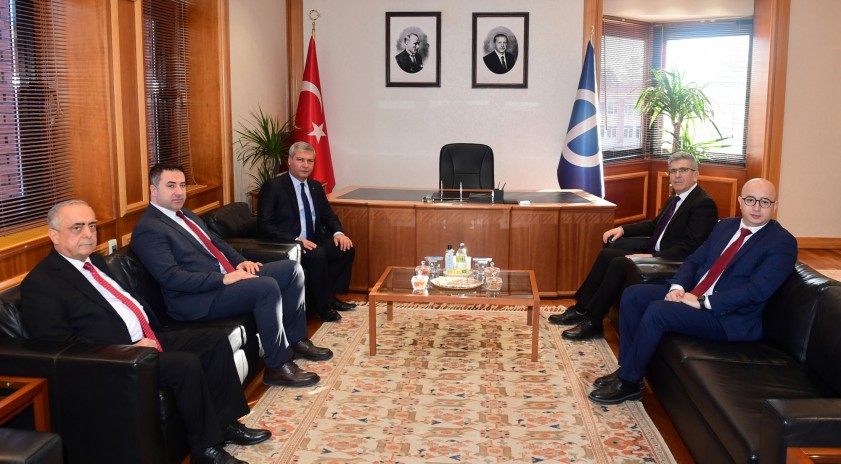 Eskişehir Defterdarlığından Rektör Adıgüzel’e ziyaret