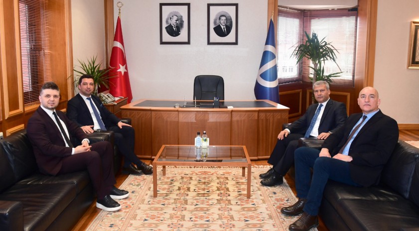 Eskişehir İl Göç İdaresi Müdür Vekili Turan, Rektör Adıgüzel’i ziyaret etti