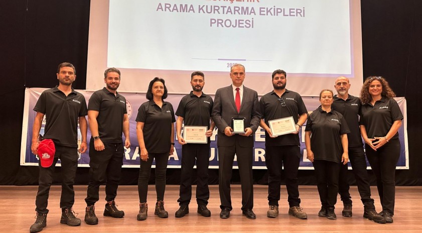 Anadolu Üniversitesi Arama Kurtarma Ekibi akredite oldu