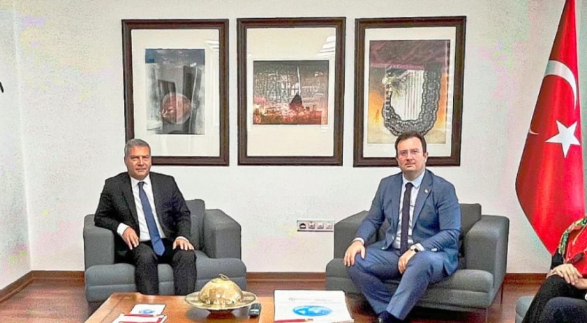 Rektör Adıgüzel, Erbil Başkonsolosluğunu ziyaret etti