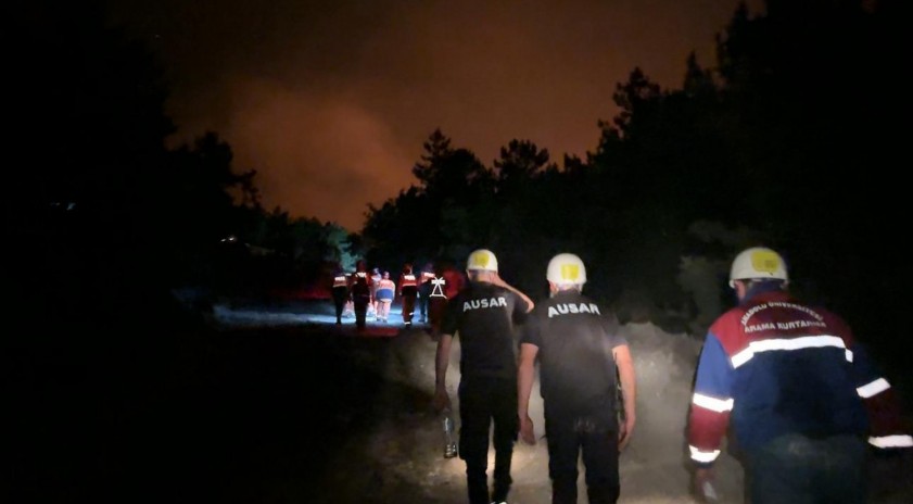 AUSAR, Seyitgazi’deki orman yangını söndürme çalışmalarına katıldı