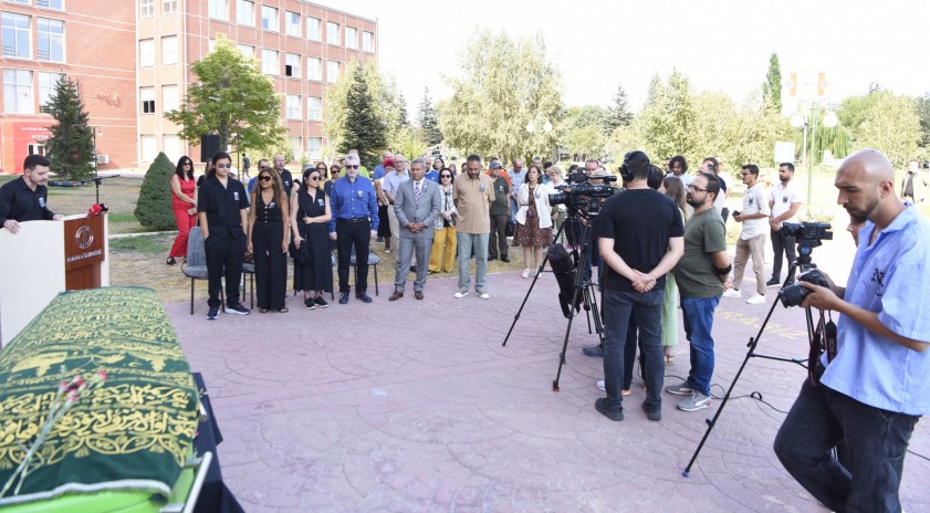 Prof.  Zaur Mükerrem anma töreniyle son yolculuğuna uğurlandı