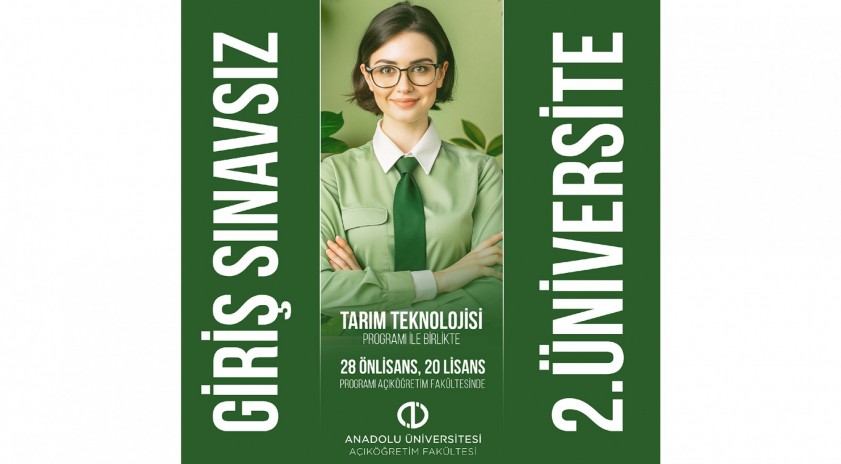 Anadolu &Uuml;niversitesi&rsquo;nden &ldquo;İkinci &Uuml;niversite&rdquo; kapsamında yeni eğitim fırsatları