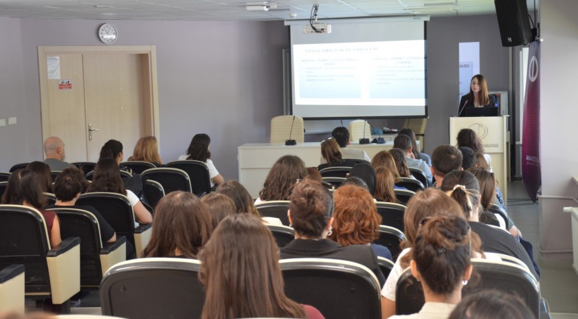 Sosyal Hizmet Uygulaması I-II dersi oryantasyon toplantısı gerçekleştirildi