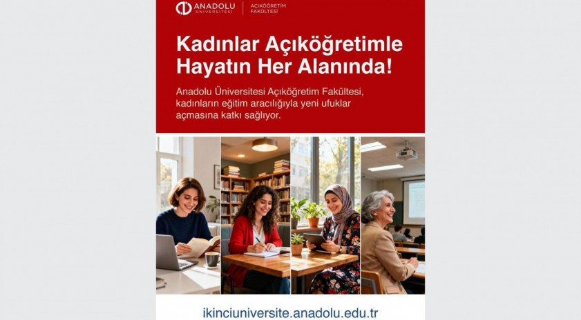 Kadınlar Açıköğretimle hayatın her alanında