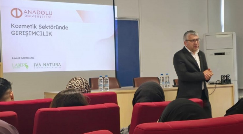 Kozmetik sektöründe girişimcilik söyleşisi gerçekleştirildi