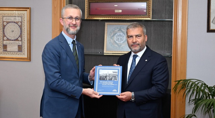 Ukrayna’nın Ankara Büyükelçisi Nariman Celal’den Anadolu Üniversitesine ziyaret