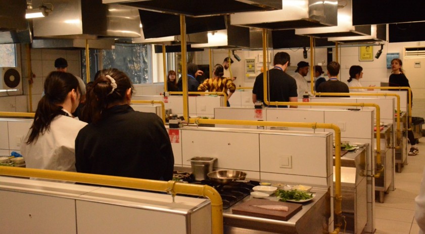 Gastronomi Kulübünden uygulamalı mutfak etkinliği