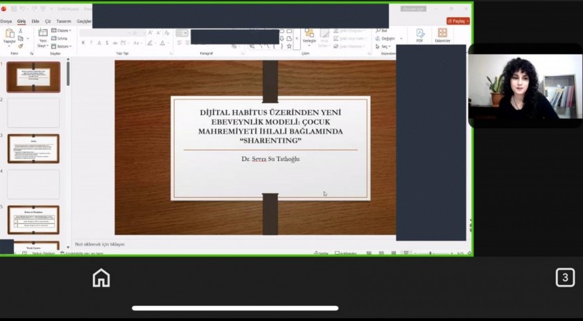 “Sharenting ve Yeni Ebeveynlik Modeli” semineri düzenlendi