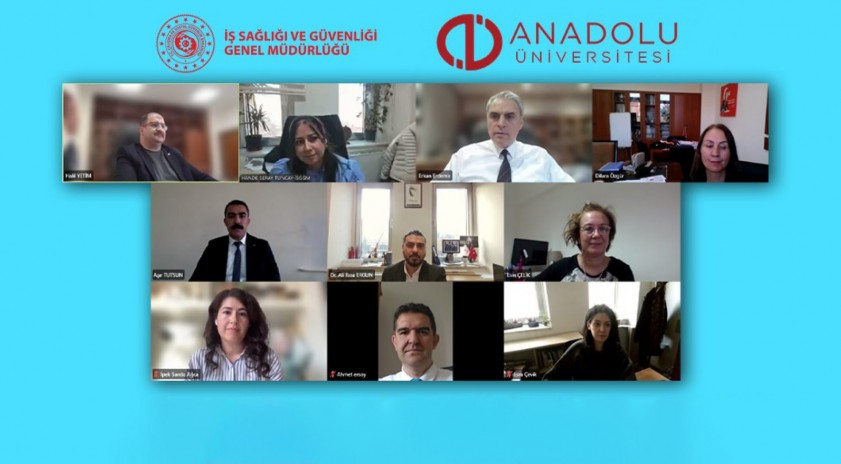 Kamu İş Sağlığı ve Güvenliği İstişare toplantılarının 88’incisi Anadolu Üniversitesi’nde gerçekleştirildi