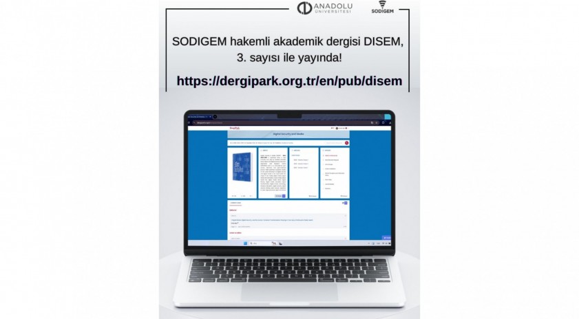 Anadolu &Uuml;niversitesi&rsquo;nde bir akademik dergi daha yayın hayatına başladı