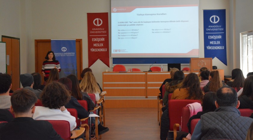 EMYO&rsquo;da diksiyon ve etkili iletişim konuşuldu