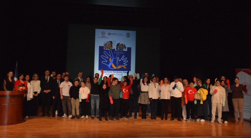 Anadolu &Uuml;niversitesi'nde D&uuml;nya Down Sendromu G&uuml;n&uuml; Etkinliği D&uuml;zenlendi