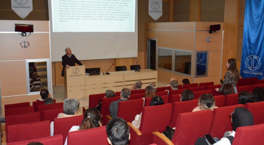 Anadolu &Uuml;niversitesi&rsquo;nde Yaşar Kemal konuşuldu
